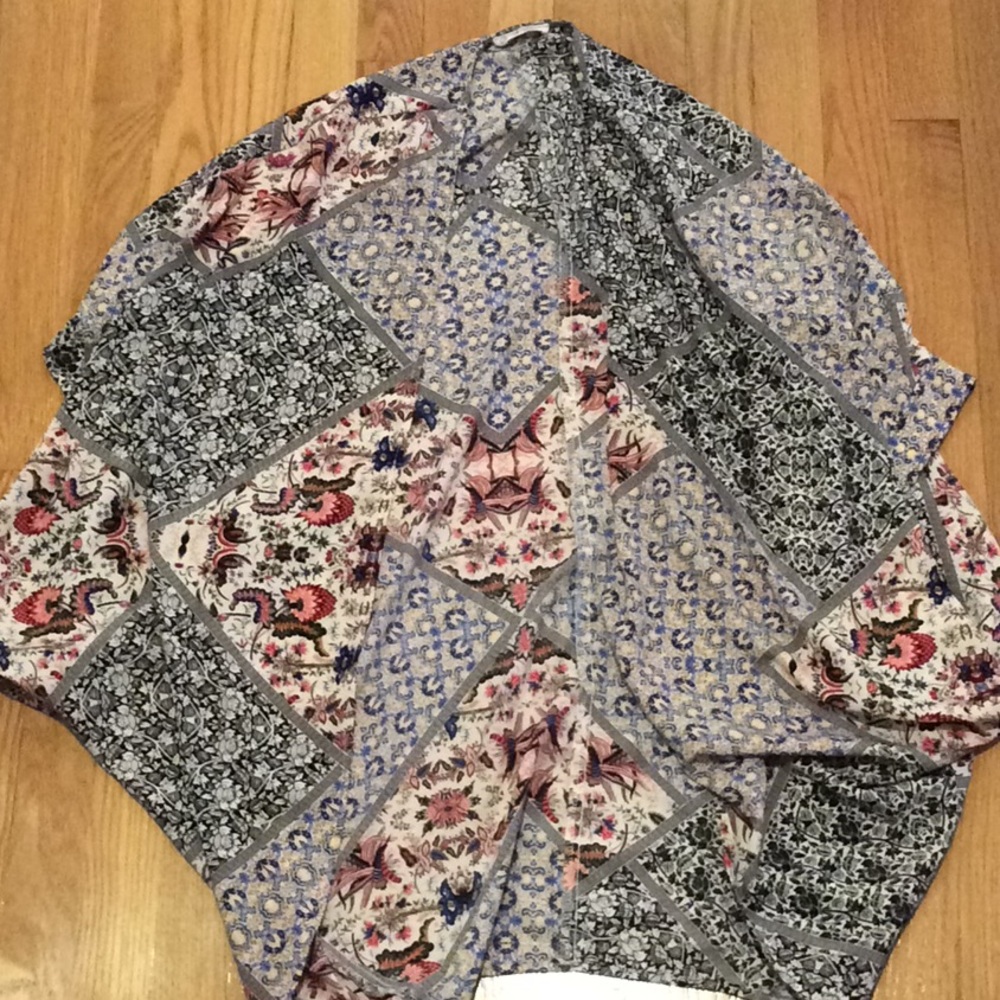 On the road flower Cardigan